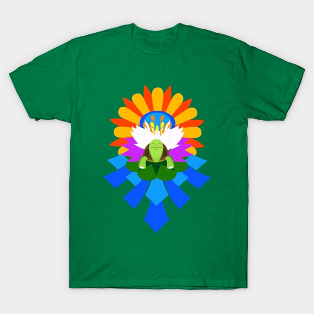 Happy Turtle T-Shirt by BuckRogers